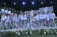 12 Potret Groomsmen di Lamaran Lesti-Rizky Billar, Gagah dan Gantengnya Kompak Banget