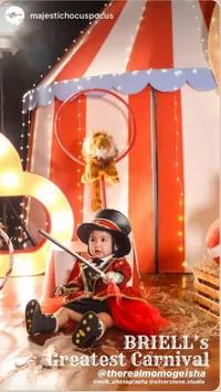 12 Potret Kemeriahan Ulang Tahun Briell, Anak Momo Geisha dengan Tema Carnaval