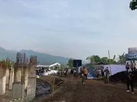 12 Potret Lokasi Tempat Peristirahatan Terakhir Eril, Dikelilingi Sawah & Bukit - Tampak Sejuk Meski Masih Dibangun
