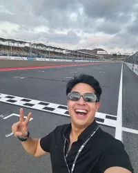 12 Potret Seru Jerome Polin Nonton MotoGP Mandalika, Dapat VIP Access hingga Grid Walk