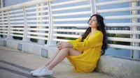 15 Potret Fannita Posumah, Putri Pariwisata Sulut 2020 yang DIkabarkan Dekat Dengan Kris Hatta - Ngakunya Cuma Teman