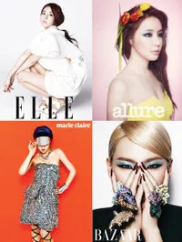 2NE1 Tampil di 4 Majalah Berbeda - Edisi Maret