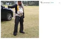 5 Foto Ini Bukti Gideon Tengker Ayah Nagita Slavina Emang Nyentrik Banget, Mulai Lempar Kapak Hingga Berburu Babi