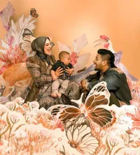 6 Foto Family Portrait Irish Bella dan Ammar Zoni, Bernuansa Hangat dengan Tema Fairytale - Terungkap Ingin Punya Anak Sebanyak Mungkin