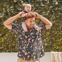 7 Foto Ammar Zoni Kembaran Baju dengan Baby Air, Sama-Sama Ganteng & Kompak Banget!