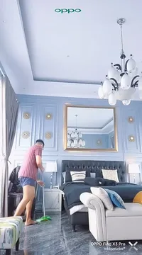 7 Foto Kamar Robby Purba yang Estetik Bergaya Klasik, Disapu dan Dibersihkan Sendiri