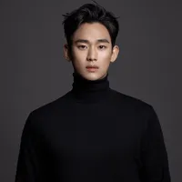 7 Foto Profil Terbaru Kim Soo Hyun di Agensi Gold Medalist, Ganteng Dengan Konsep Hitam dan Putih