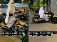 7 Kontroversi April Jasmine yang Ramai Dihujat Netizen, Dibilang Riya Karena Naik Motor Rp 700 Juta - Disebut Jadi Istri Ustaz Paling Kecentilan 