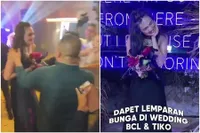 7 Momen Seleb Dapat Lemparan Bucket Bunga dari Pengantin, Didoakan Segera Menyusul ke Pelaminan - Ada Luna Maya hingga Prilly Latuconsina