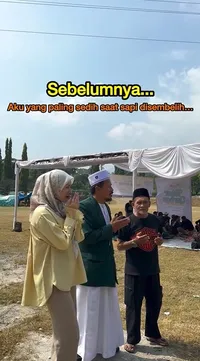 7 Potret Ayana Moon Ternyata Jago Bakar Sate, Padahal Dulu Nangis Lihat Sapi Disembelih