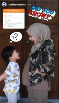 7 Potret Baby Bump Zaskia Adya Mecca yang Sudah Masuk Bulan ke-8, Sempat Ingin Digugurkan