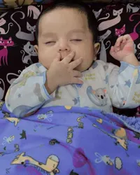 9 Potret Baby Syaki Putra Nadya Mustika yang Lucu Saat Tidur, Kini Tambah Besar Makin Ganteng Mirip Rizki DA Banget