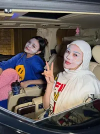 7 Potret Bella Shofie Mudik ke Yogyakarta, Pertama Kali Perjalanan 10 Jam Ajak Anak-Anak