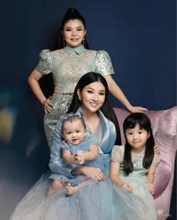 7 Potret 'Bidadari' Ruben Onsu, Cantik Semua Bak Putri di Negeri Dongeng