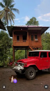 7 Potret Dapur di Kebun Kampung Halaman Rey Mbayang, Masih Pakai Tungku