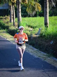 7 Potret Febby Rastanty Ikuti Kemala Run 2026 di Bali