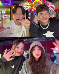 7 Potret Fuji dan Erika Carlina Ajak Reza Arap ke Playground, Bikin Konten Bareng - Ternyata Bisa Lucu Juga 