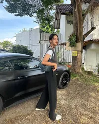 7 Potret Gaya Paula Verhoeven Antar Anak ke Sekolah, Disebut Makin Kurus & Cantik