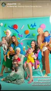 7 Potret Geng The Bumils Nagita Slavina Photoshoot Bareng Lagi, Kini Ganti Personel - Masing-masing Gendong Buah Hati Kesayangan