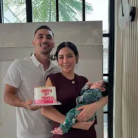 7 Potret Hagia Anak Jessica Iskandar Menginjak Usia 3 Bulan, Dirayakan Sederhana Bareng Keluarga