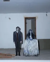 7 Potret Julian Jacob dan Mirriam Eka Jadi Corpse Bride saat Halloween, Seremnya Niat Banget 