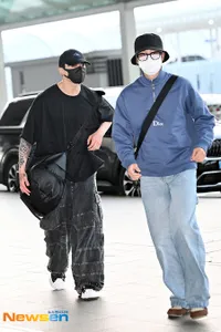7 Potret Jungkook, Suga, dan Jimin BTS di Bandara - Terbang ke Amerika Susul RM Garap Album Baru BTS