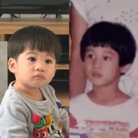 7 Potret Masa Kecil Seleb yang Mirip Banget Sama Anaknya, Bikin Pangling!