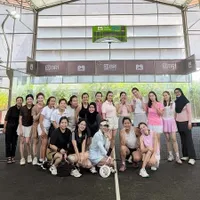 7 Potret Momo Geisha yang Lagi Giat Bermain Padel, Pagi Sampai Malam Main Terus