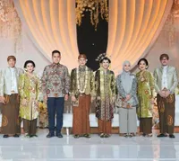 7 Potret Ngunduh Mantu Rio Haryanto di Solo, Dihadiri Jokowi & Iriana