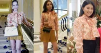 7 Potret Nia Ramadhani 'Ketahuan' Kembaran Baju Sama Seleb Lain, Siapa Saja Sih?