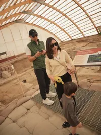 7 Potret Nikita Willy Liburan Keluarga di Turki, Santai Gendong Baby Nael & Perkenalkan Museum ke Issa