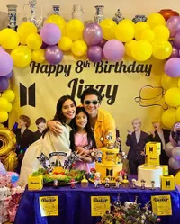 7 Potret Perayaan Ulang Tahun ke-8 Jizzy Pearl Anak Marsha Timothy dan Vino G Bastian yang Bertema BTS, Netizen: Orangtua Impian Semua Army