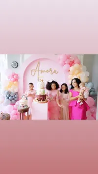 7 Potret Pesta Ulang Tahun Amora Anak Krisdayanti, Tetap Bahagia Meski Tanpa Kehadiran Raul Lemos