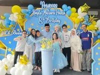 7 Potret Pesta Ultah Kayla Anak Bungsu Pasha Ungu & Adelia Wilhelmina, Dihadiri 6 Kakaknya