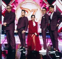 7 Potret Rina Nose 'Marah' Kepada Wika Salim di Panggung Dangdut Academy 7