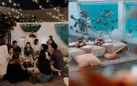 7 Potret Rooftop Mewah di Rumah Selebriti, Ada yang Nuansanya Bak Hotel Berbintang - Ala Santorini