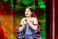 7 Potret Shabrina Leanor Gebrak Panggung Result and Reunion Indonesian Idol 2025, Bikin Maia Estianty Naik Meja