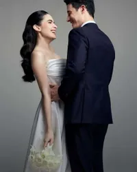 7 Potret Steffi Zamora Unggah Foto Bareng Nino Fernandez Pakai Baju Pengantin, Sudah Tunangan dan Pre-Wedding Beneran?