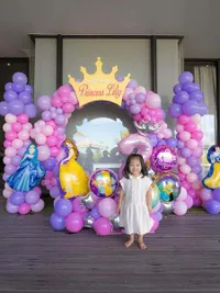 7 Potret Ulang Tahun Lily Putri Raffi-Gigi, Dekorasinya Meriah Bertema Princess Disney