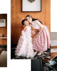 7 Potret Ulang Tahun Putri Momo Geisha, Dirayakan dengan Pesta Mewah Bertema Hello Kitty - Tampil Cantik Kenakan Gaun Pink