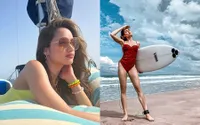 8 Foto Memukau Cinta Laura Dalam Balutan Berbagai Swimsuit, Pancarkan Pesona Bak Supermodel Pamer Body Langsing!