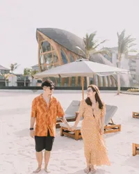 8 Momen Liburan Nisya Ahmad Bareng Suami, Akhirnya Bisa Nikmati Waktu Berdua - Romantis Abis di Bali