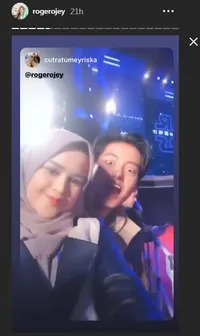 8 Momen Roger Danuarta dan Cut Meyriska Bertemu Para Bintang 'STAR WARS'