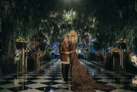 8 Potret Aaliyah Massaid dan Thariq Halilintar Ziarah ke Makam Adjie Massaid Setelah Nikah