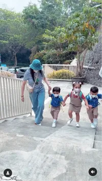 8 Potret Abe Anak Momo Geisha di Hari Pertama Sekolah, Lucu Banget Pakai Seragam Kedodoran