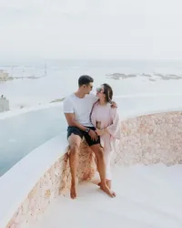 8 Potret Ali Syakieb dan Margin Jalani Photoshoot Romantis di Pantai Bali, Baby Guzel Bikin Gemas!