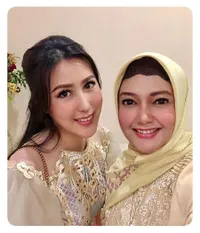 8 Potret Bella Saphira Hadiri Akad Nikah di Tengah Pandemi, Cantik Berhijab dan Banjir Pujian