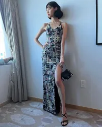8 Potret Cantik Jung Ho Yeon di Emmy Awards, Dapat Predikat Best Dressed - Banjir Pujian Padukan Budaya Korea dengan Gaun Mewah