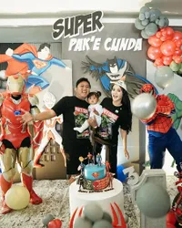 8 Potret Denny Caknan Dapat Kejutan Ulang Tahun - Hadiah Motor Impian dari Bella Bonita, Spiderman Gemoy Bikin Salfok