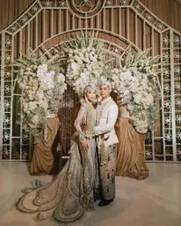 8 Potret Detail Busana Alyssa Daguise di Akad Nikah dengan Al Ghazali, Pakai Kebaya Karya Tex Saverio - Harganya Setara Mobil Mewah